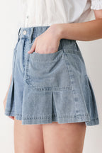 GIRL NEXT DOOR DENIM SHORT Flying Tomato