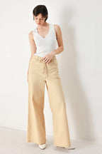 MODERN SAND WOVEN PANTS Flying Tomato