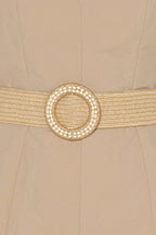 NEUTRAL GODDESS WOVEN JUMPSUIT Flying Tomato