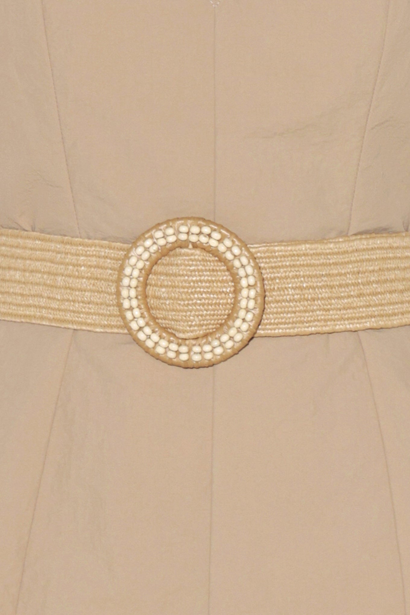 NEUTRAL GODDESS WOVEN JUMPSUIT Flying Tomato