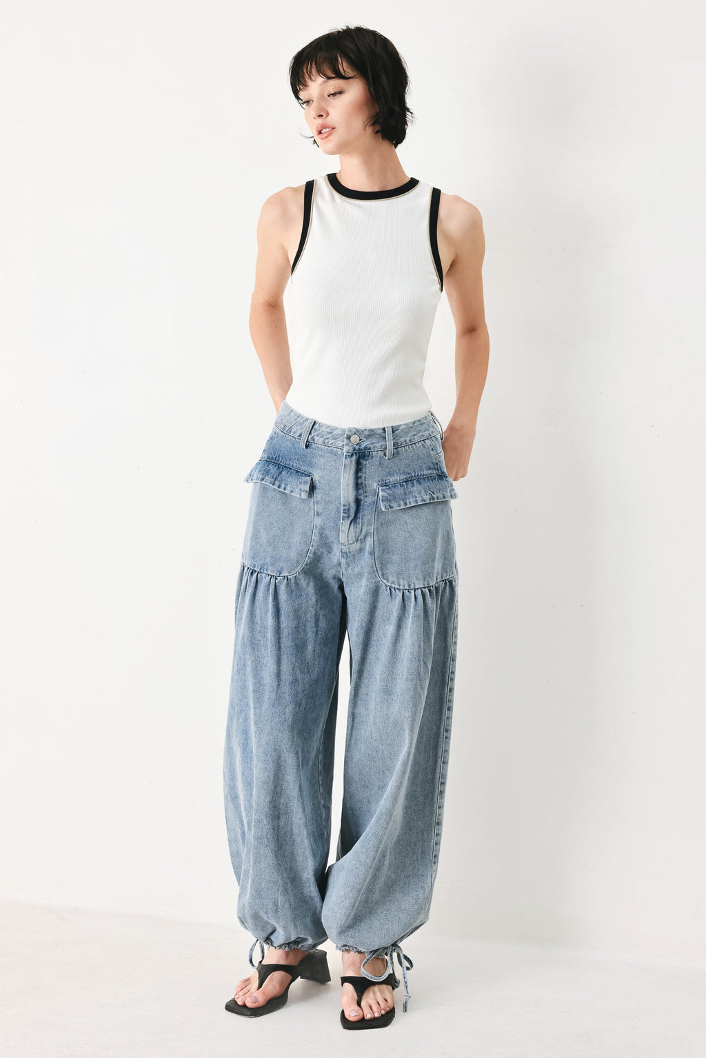 EASY EDGE DENIM PANTS Flying Tomato