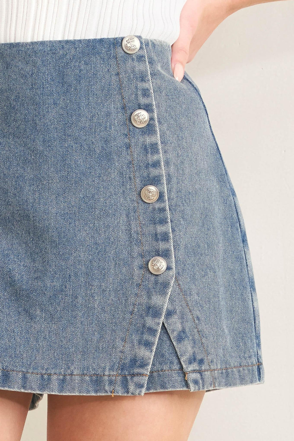 SANTA MONICA DENIM SKORT Flying Tomato
