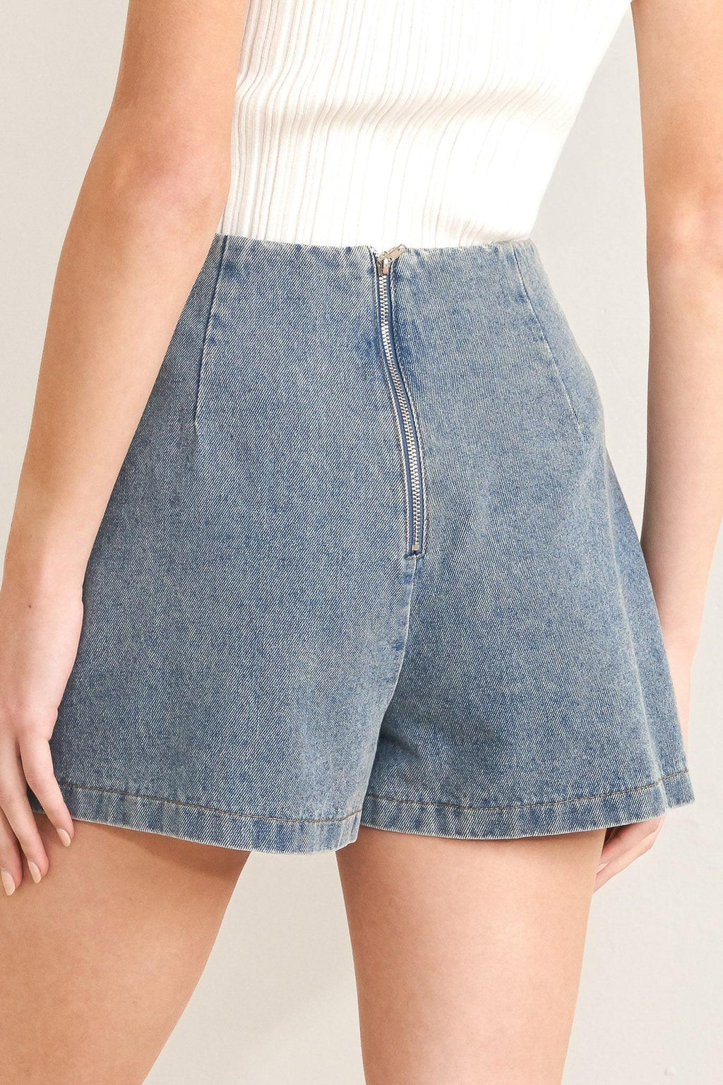 SANTA MONICA DENIM SKORT Flying Tomato