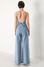 SKYLINE SWEETHEART DENIM JUMPSUIT Flying Tomato