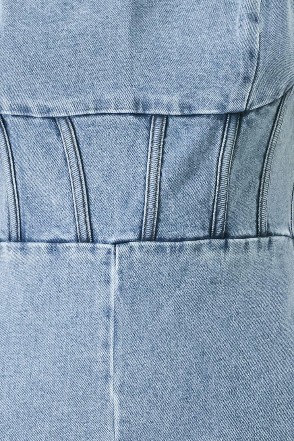 SKYLINE SWEETHEART DENIM JUMPSUIT Flying Tomato