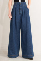 OCEAN DRIVE WIDE DENIM PANTS Flying Tomato