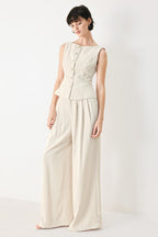 MODERN MINIMAL WOVEN PANTS Flying Tomato