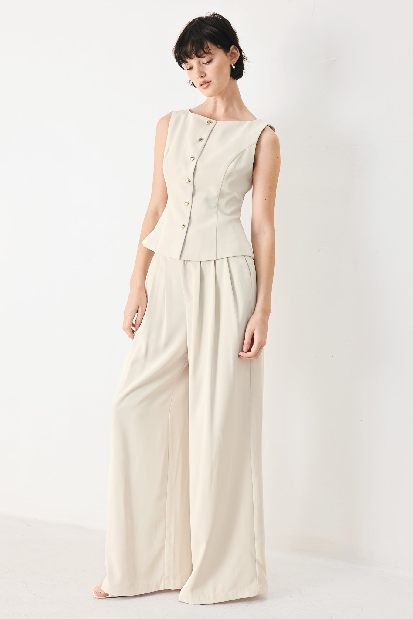 MODERN MINIMAL WOVEN PANTS Flying Tomato