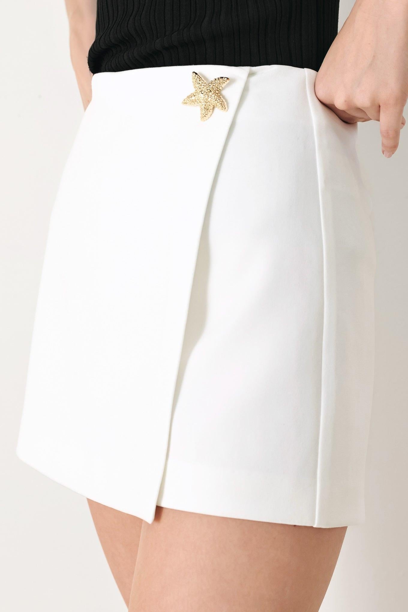 BEACH GLAM WOVEN SKORT Flying Tomato