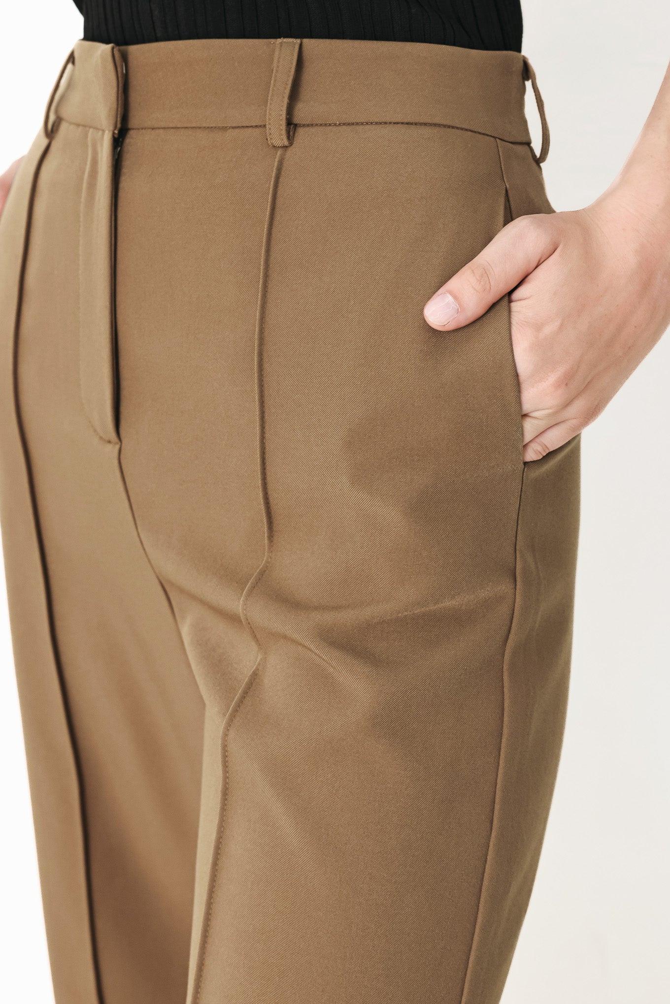 RICH SILHOUETTE WOVEN PANTS Flying Tomato