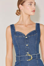WESTSIDE GLAM DENIM JUMPSUIT Flying Tomato