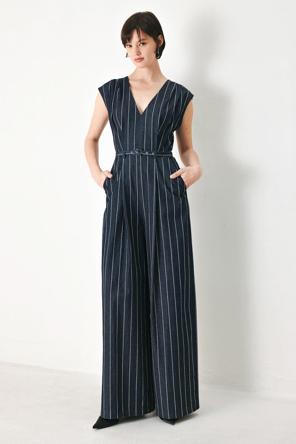 SOFT LINE ROMANCE WOVEN JUMPSUIT Flying Tomato
