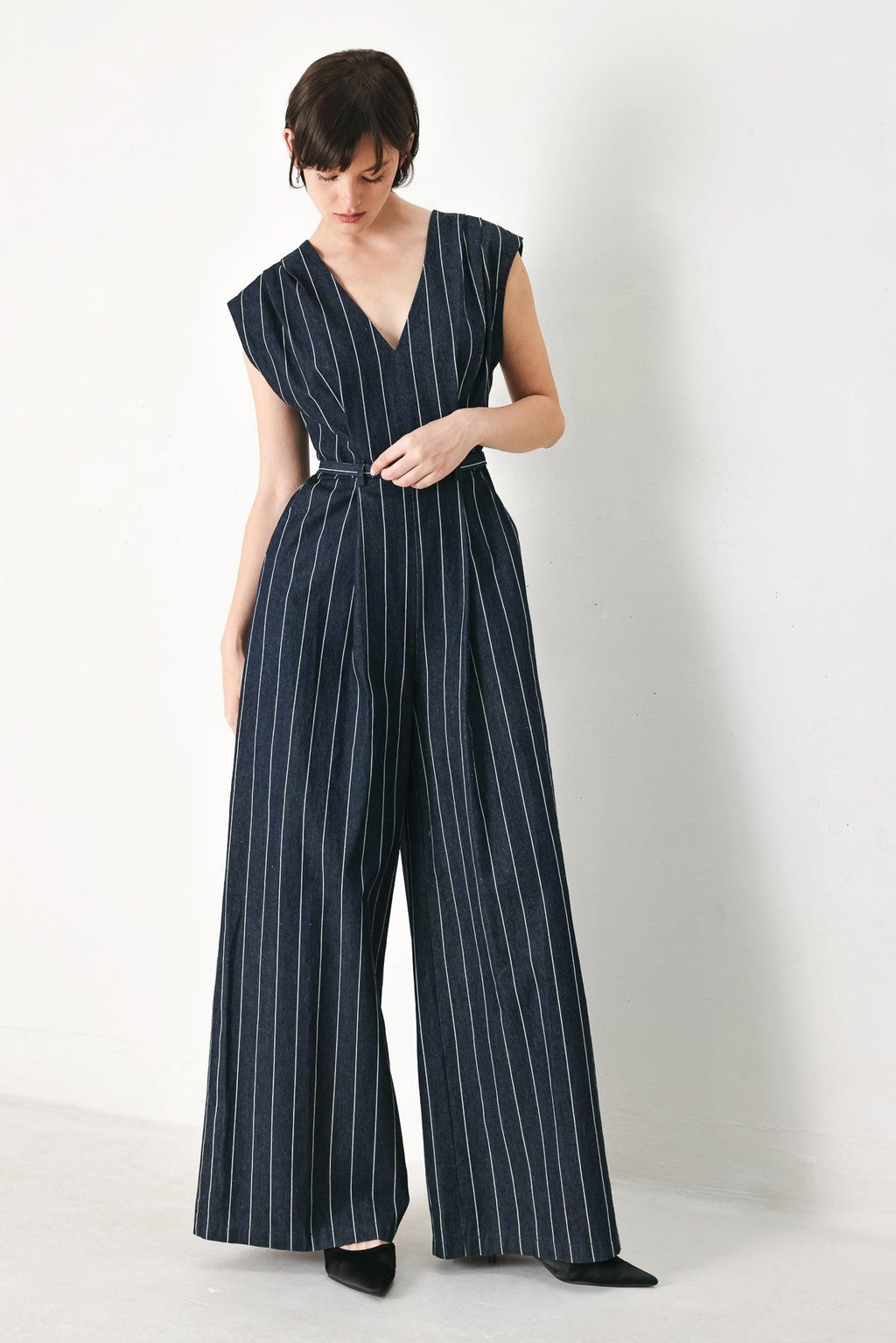 SOFT LINE ROMANCE WOVEN JUMPSUIT Flying Tomato