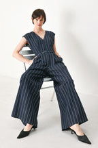 SOFT LINE ROMANCE WOVEN JUMPSUIT Flying Tomato