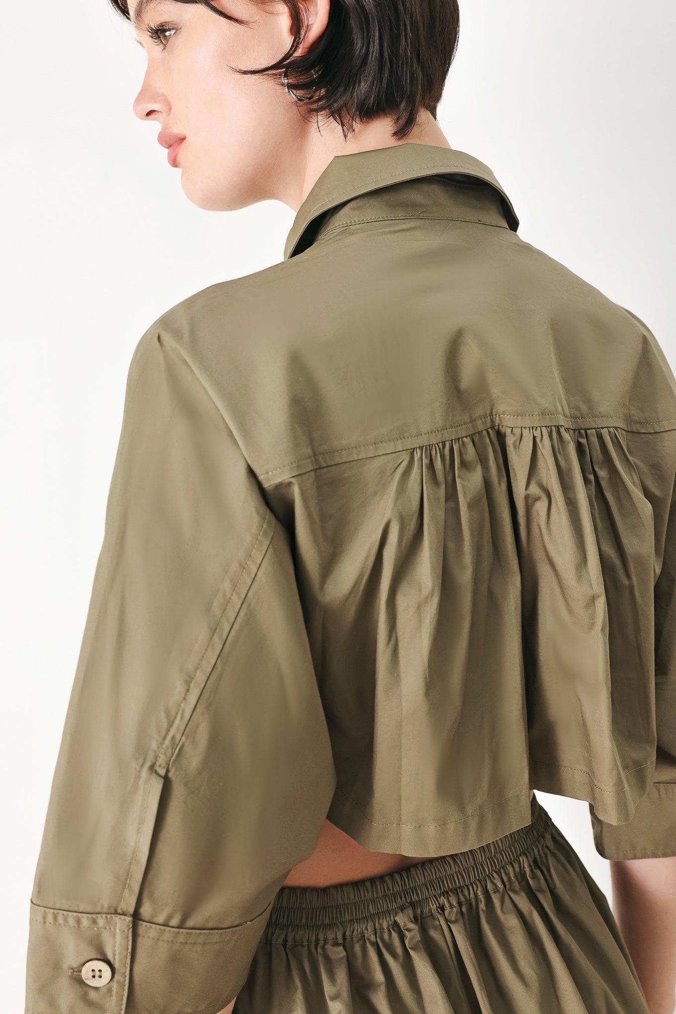 OLIVE DAYDREAM WOVEN JUMPSUIT Flying Tomato