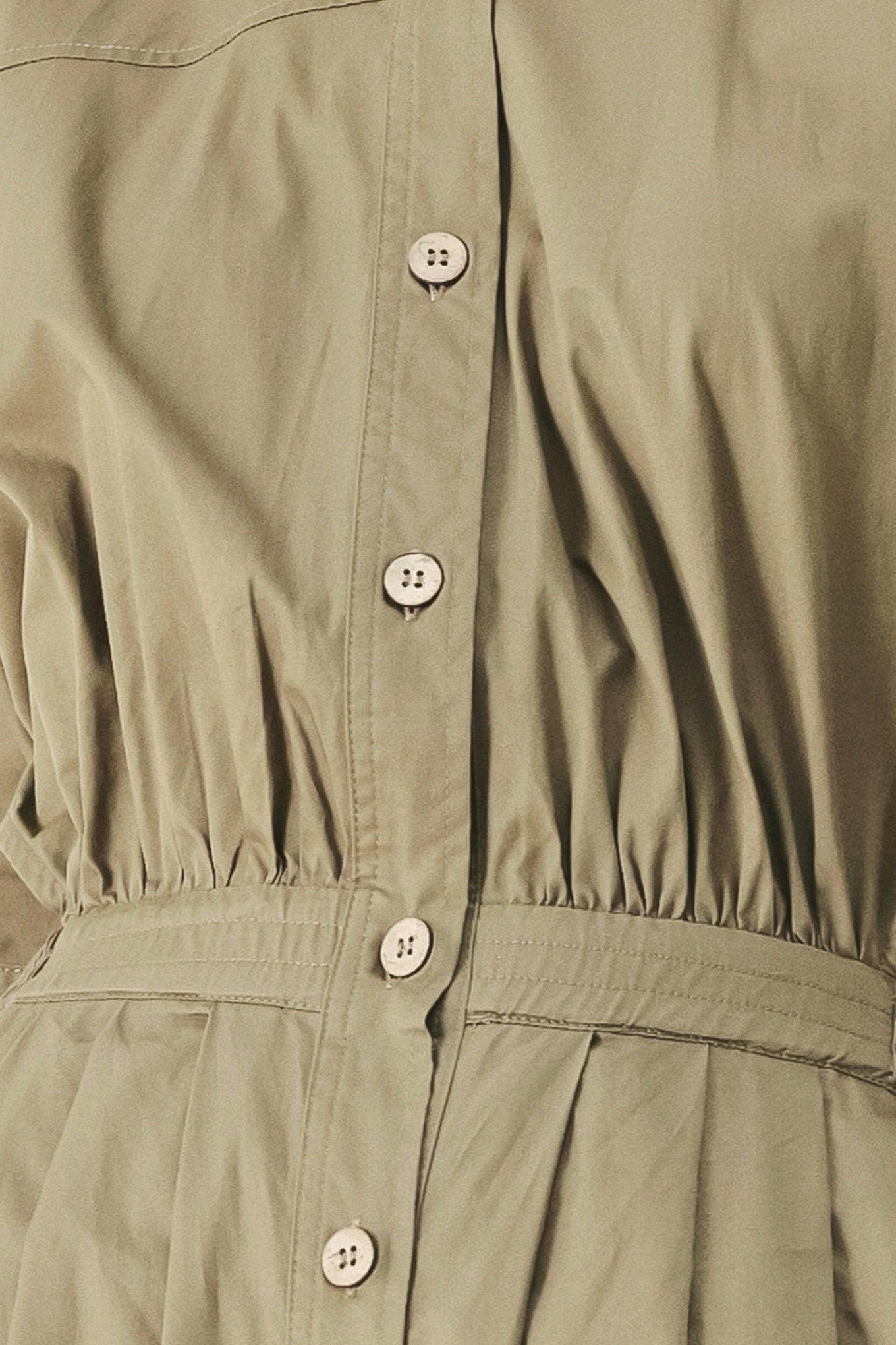OLIVE DAYDREAM WOVEN JUMPSUIT Flying Tomato