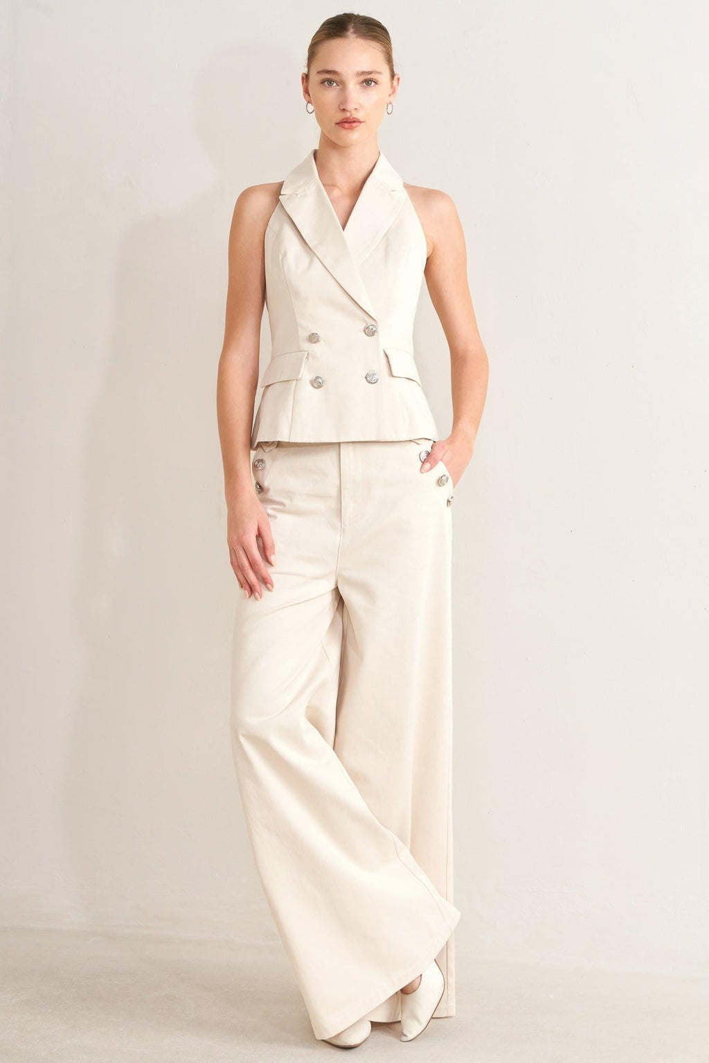 RUNWAY TAILORED WOVEN PANTS Flying Tomato