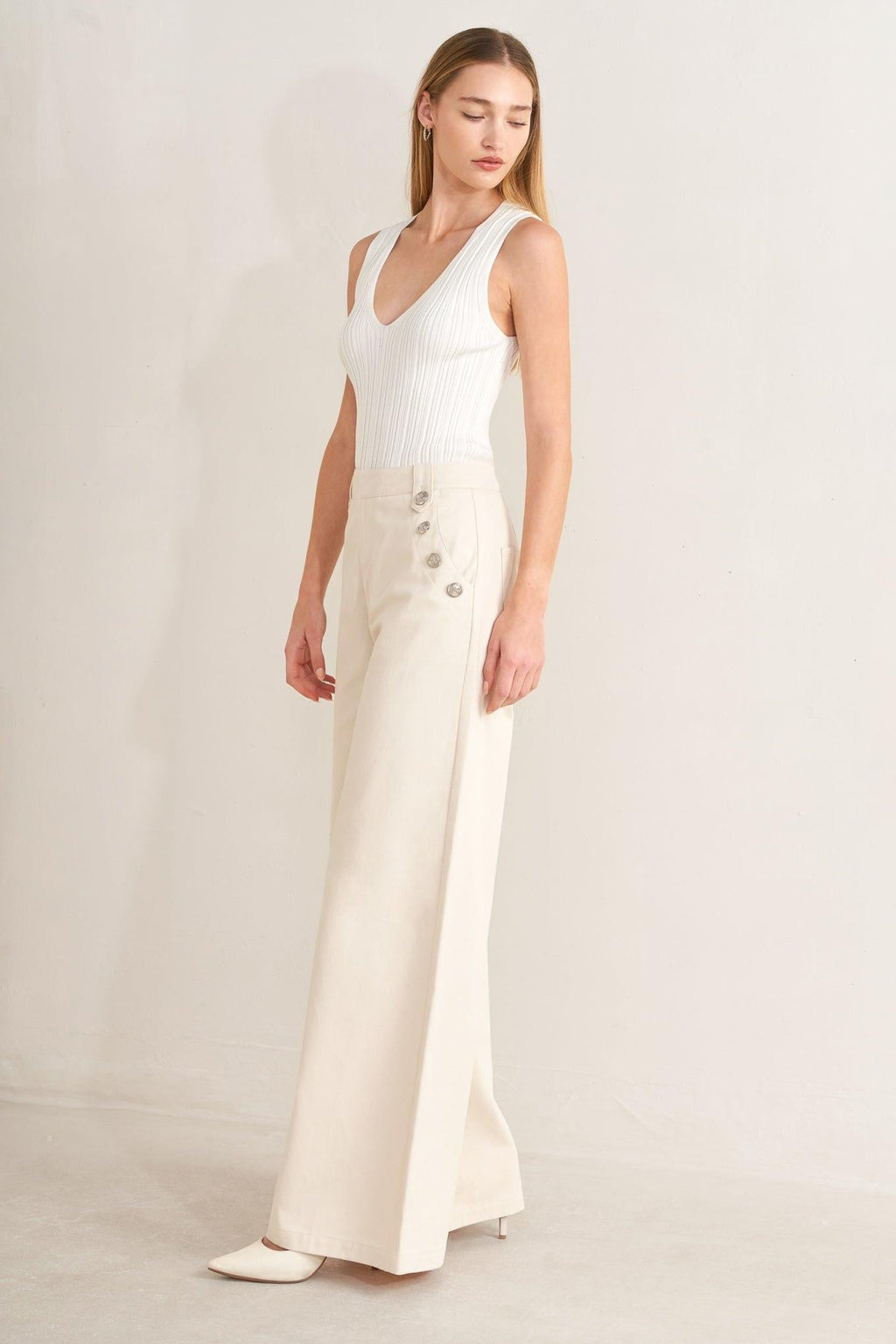 RUNWAY TAILORED WOVEN PANTS Flying Tomato