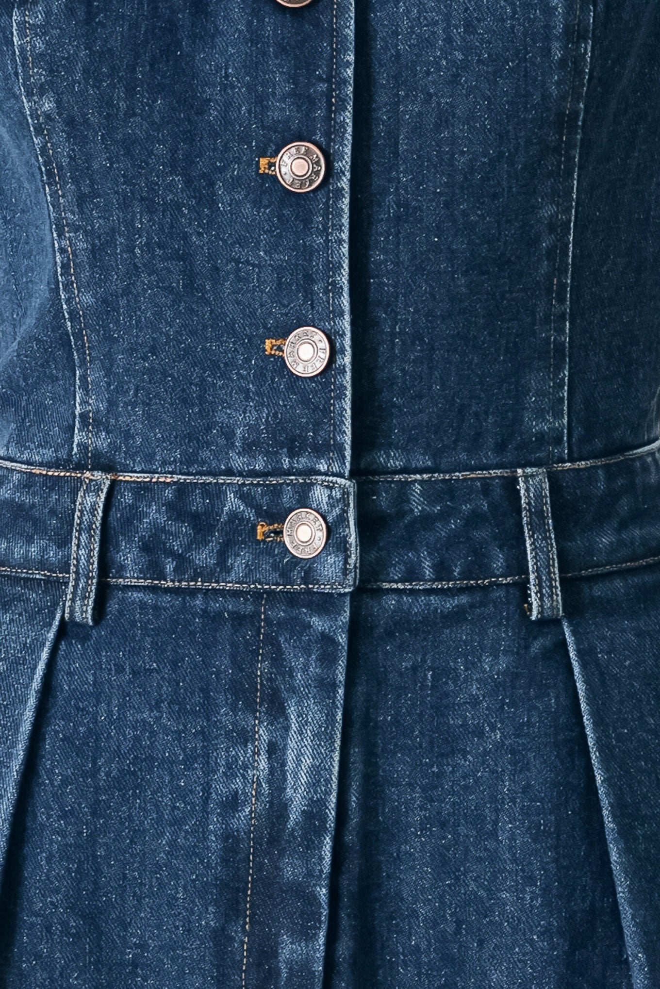 RUNWAY HIT LINE DENIM JUMPSUIT Flying Tomato