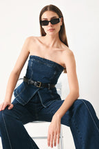 SKYLINE FLARE DENIM PANTS Flying Tomato