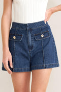 FOREVER STYLISH DENIM SHORTS Flying Tomato