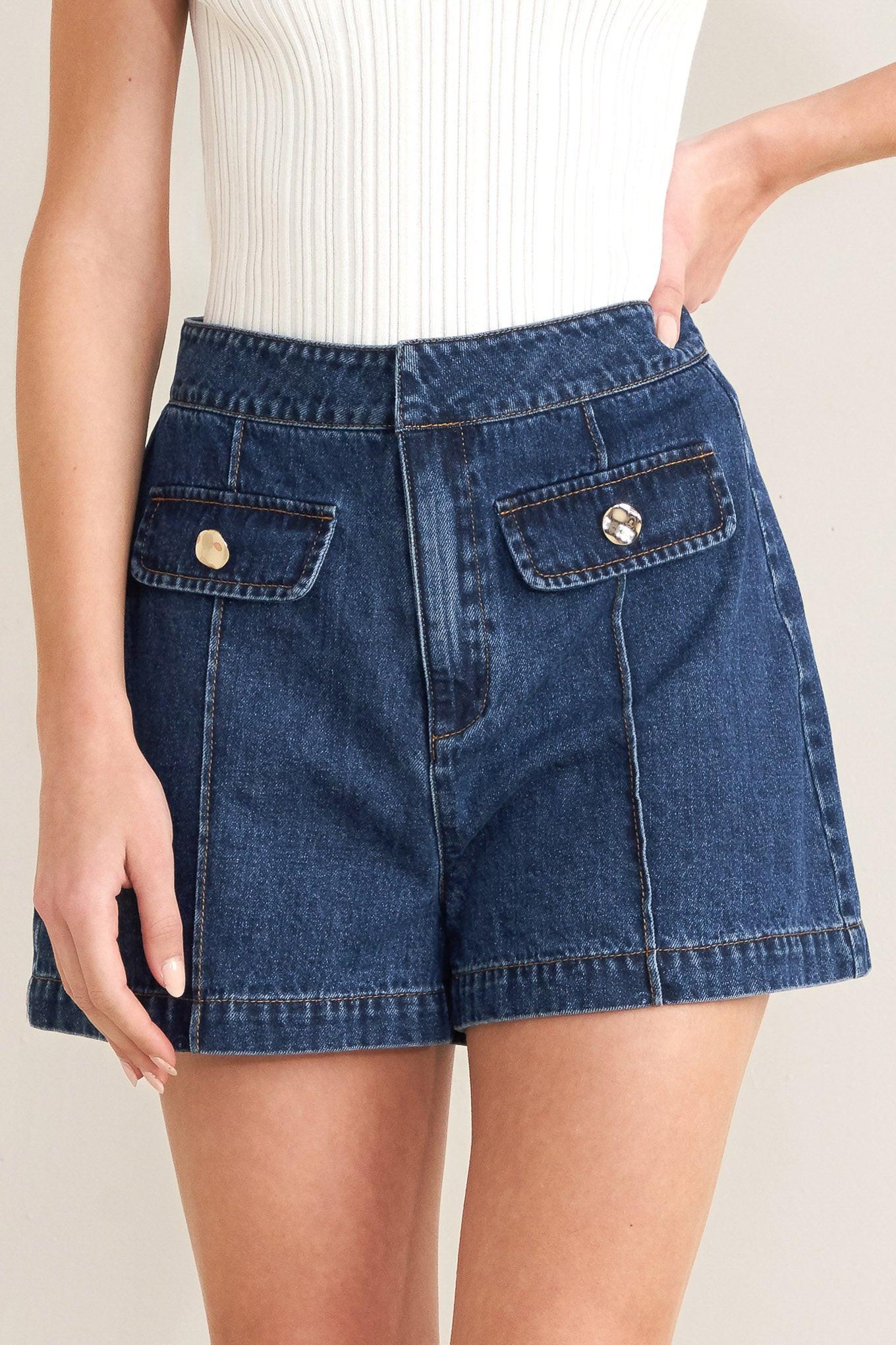 FOREVER STYLISH DENIM SHORTS Flying Tomato