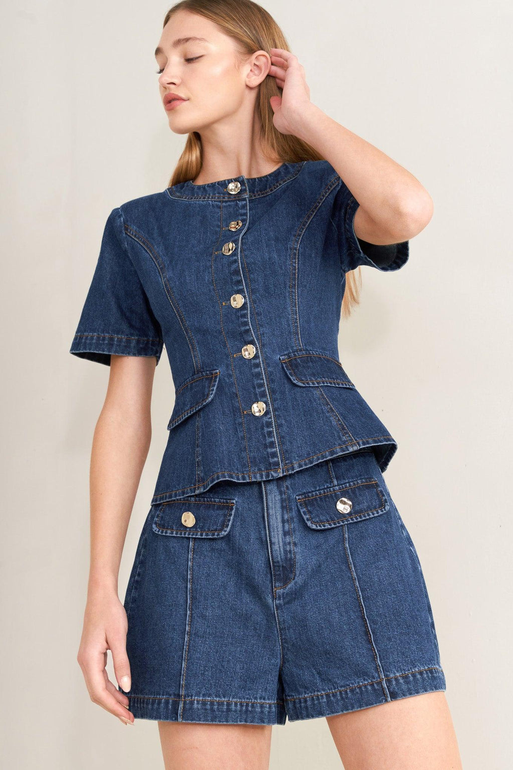 FOREVER STYLISH DENIM SHORTS Flying Tomato