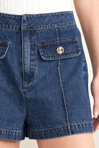 FOREVER STYLISH DENIM SHORTS Flying Tomato