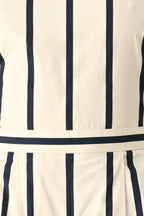 MONACO STRIPE WOVEN JUMPSUIT Flying Tomato