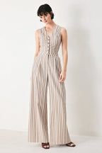 NATURAL RHYTHM WOVEN JUMPSUIT Flying Tomato