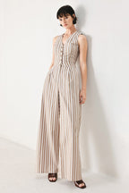 NATURAL RHYTHM WOVEN JUMPSUIT Flying Tomato