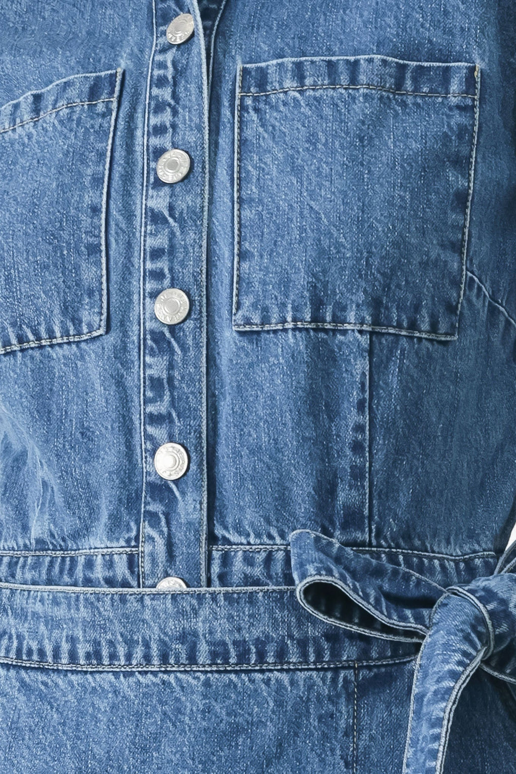 DAILY ROMANCE DENIM SKORT ROMPER Flying Tomato
