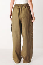 STAY IN MOTION WOVEN BARREL PANTS Flying Tomato