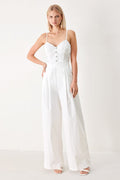 TRUE LOVE LOOK WOVEN JUMPSUIT Flying Tomato