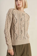 LITTLE BIT IN LOVE SWEATER KNIT TOP Flying Tomato