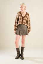 CHAMPAGNE COAST SWEATER CARDIGAN Flying Tomato