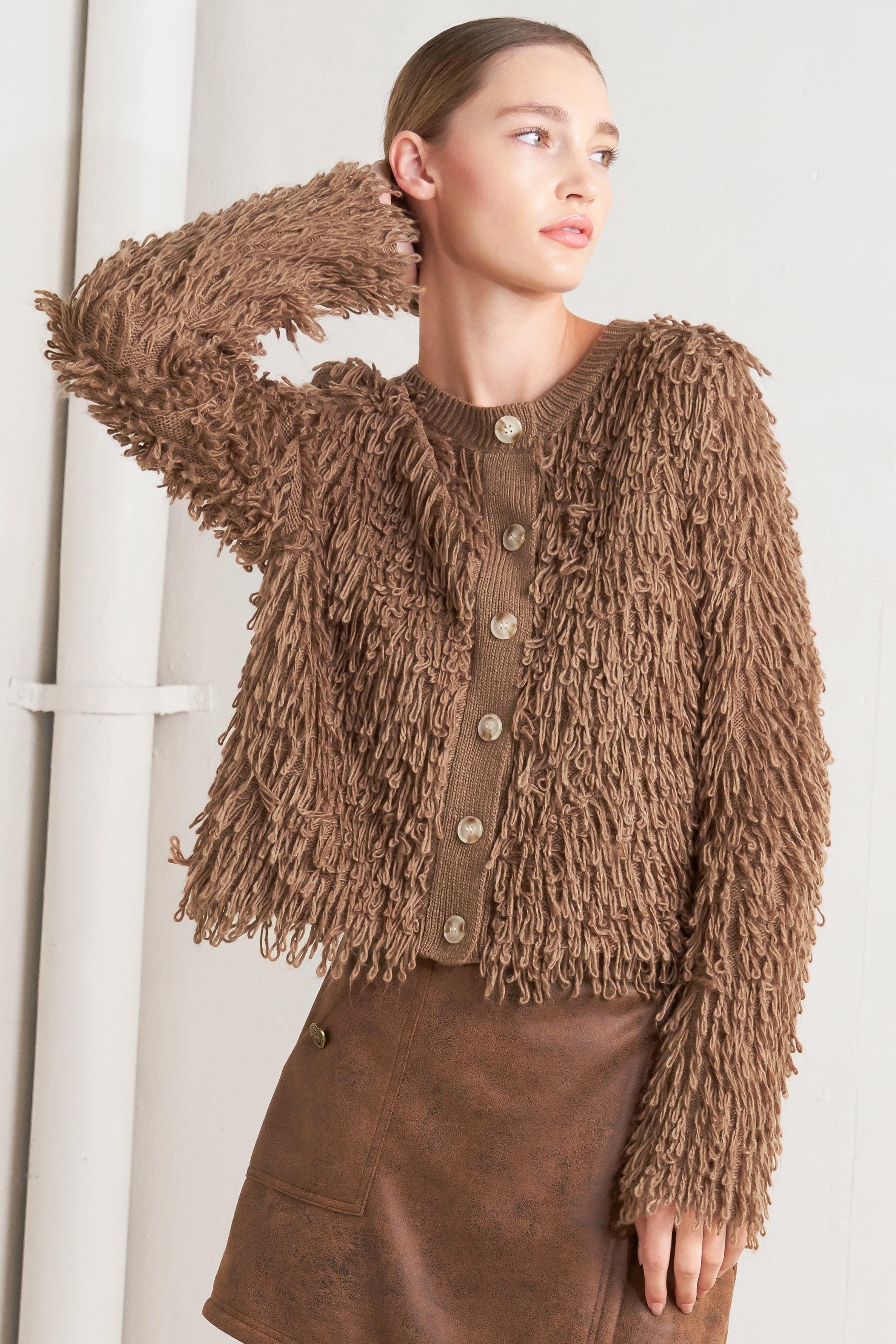 LIVE IN THE NOW SWEATER CARDIGAN Flying Tomato
