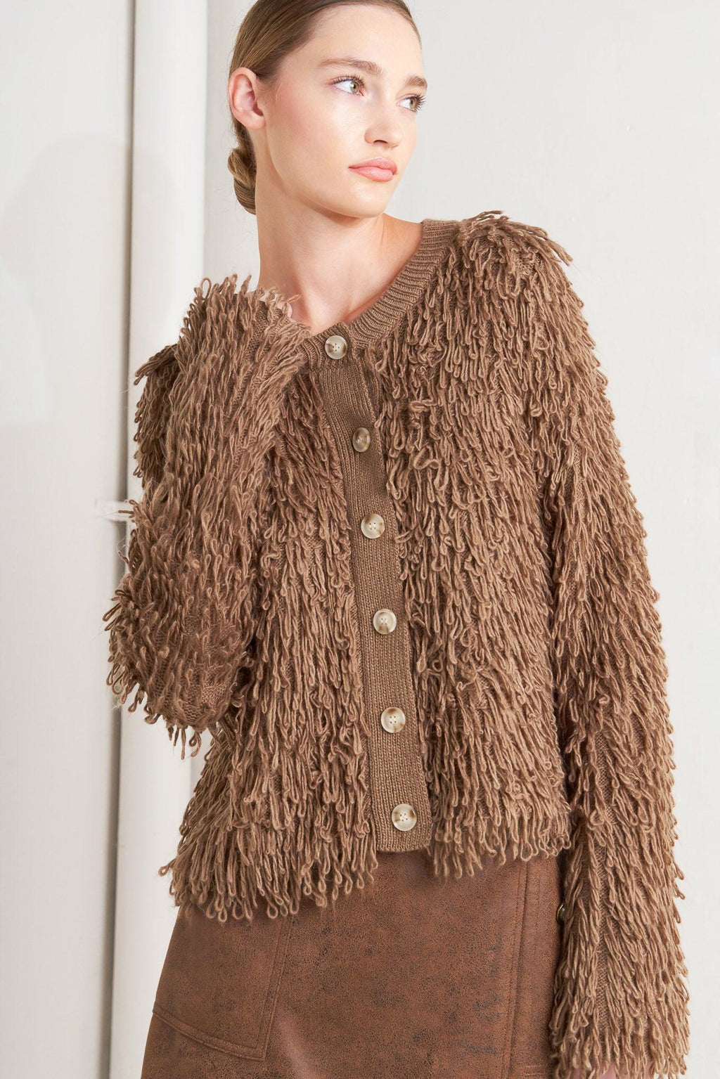 LIVE IN THE NOW SWEATER CARDIGAN Flying Tomato