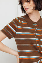 PRETTY IN PARADISE POLO TOP Flying Tomato