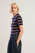 PRETTY IN PARADISE POLO TOP Flying Tomato