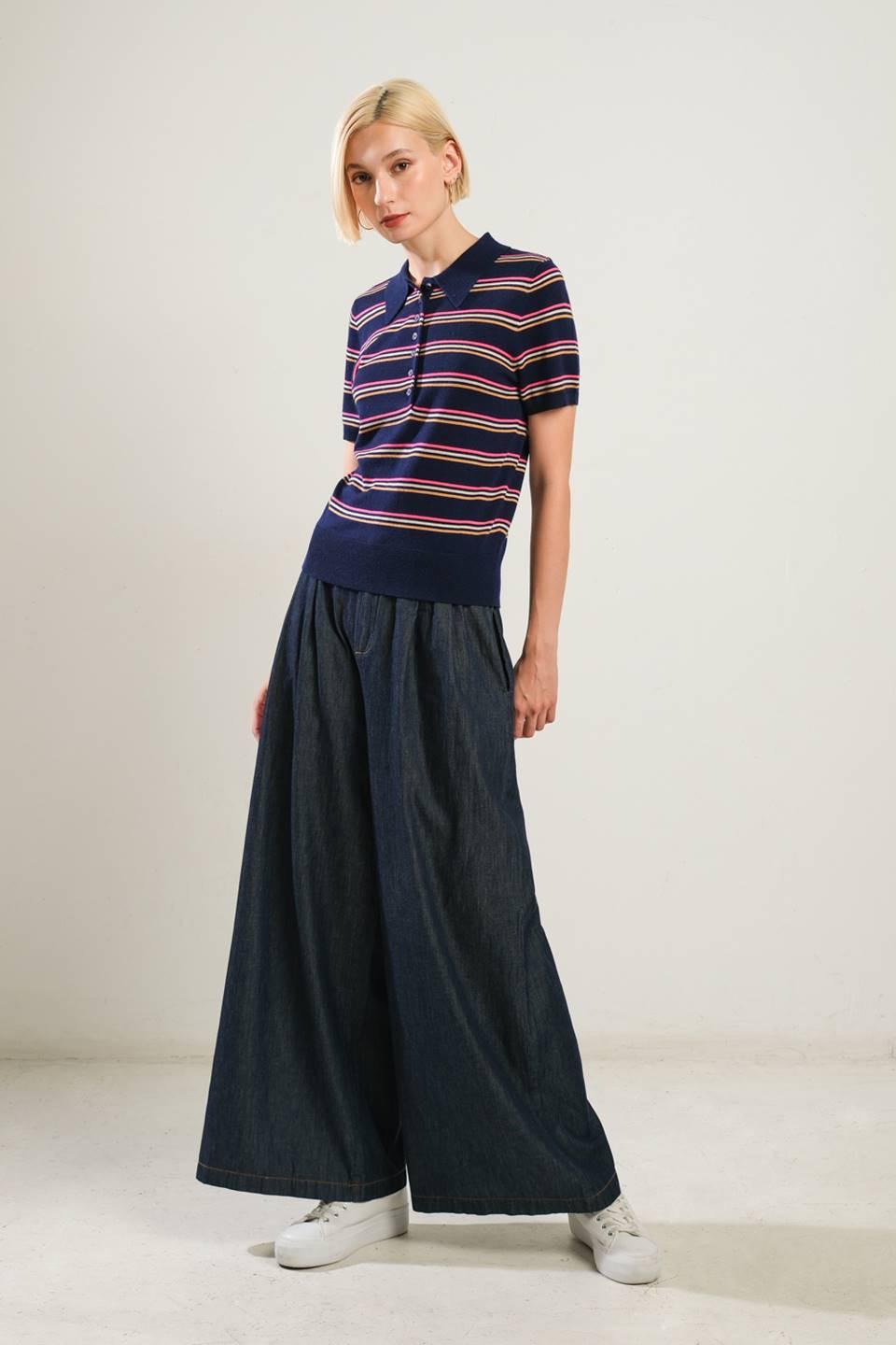 PRETTY IN PARADISE POLO TOP Flying Tomato