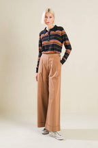 CALL IT FATE SWEATER POLO TOP Flying Tomato