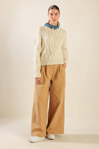 TOTALLY SMITTEN PULLOVER SWEATER TOP Flying Tomato