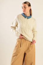 TOTALLY SMITTEN PULLOVER SWEATER TOP Flying Tomato