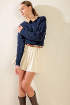 TOTALLY SMITTEN PULLOVER SWEATER TOP Flying Tomato