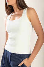 THE EVETTE BABY SWEATER KNIT TOP Flying Tomato