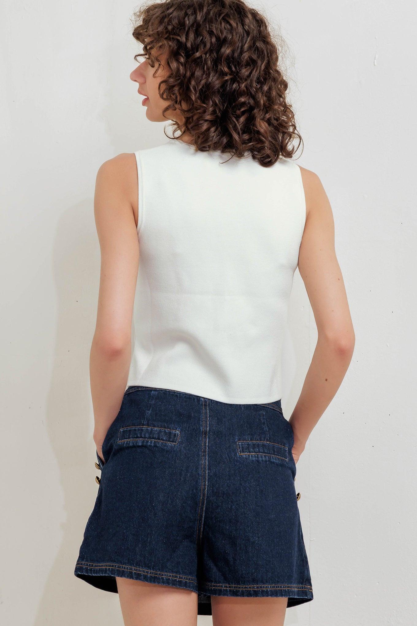 NEAT TENSION SWEATER TOP Flying Tomato