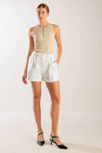 THINKING ABOUT YOU KNIT TANK TOP Flying Tomato