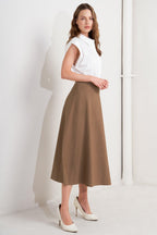 LATTE LANE SWEATER KNIT CIRCLE SKIRT Flying Tomato