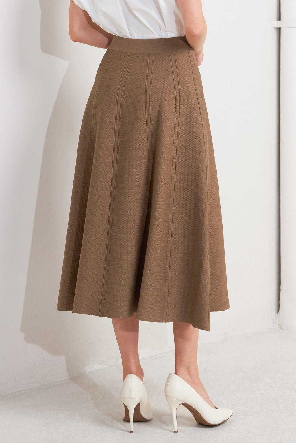 LATTE LANE SWEATER KNIT CIRCLE SKIRT Flying Tomato